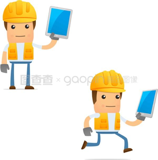一套搞笑卡通建筑